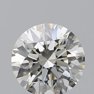 0.72 Carat Round K IF EX GIA Natural Diamond