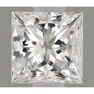 0.3 Carat Princess F SI1 - VG GIA Natural Diamond