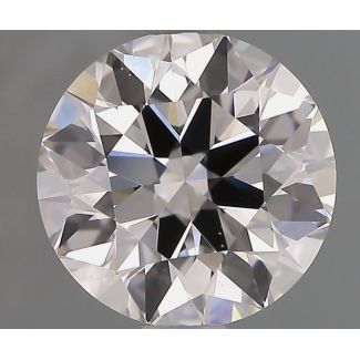 1.7 Carat Round H VS2 EX GIA Natural Diamond