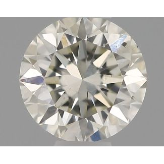 0.31 Carat Round I SI1 EX VG IGI Natural Diamond