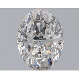 1.8 Carat Oval D SI1 - EX GIA Natural Diamond