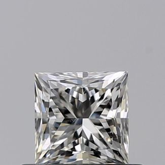 0.51 Carat Princess I SI1 - VG GIA Natural Diamond