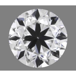 0.70 Carat Round D VVS1 G EX VG GIA Natural Diamond