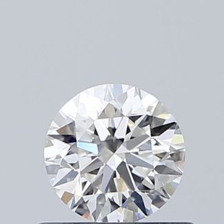 0.5 Carat Round F VS1 EX VG GIA Natural Diamond