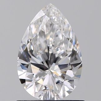 0.80 Carat Pear D VVS2 - VG GIA Natural Diamond