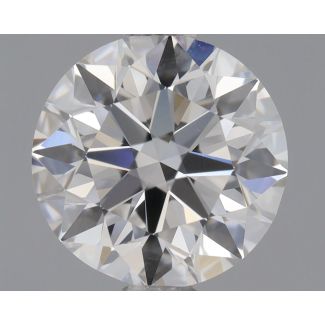 1.0 Carat Round E VVS2 EX VG GIA Natural Diamond