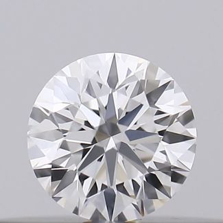 0.16 Carat Round D VVS1 EX GIA Natural Diamond