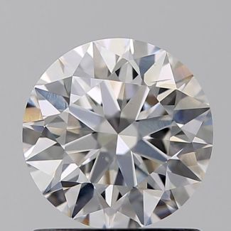 1.00 Carat Round F SI1 EX GIA Natural Diamond