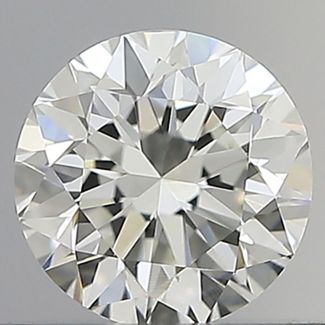 0.5 Carat Round H VVS1 VG EX IGI Natural Diamond