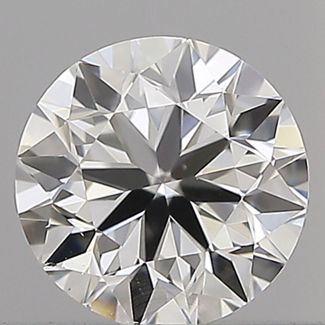 0.50 Carat Round G VS2 VG EX GIA Natural Diamond