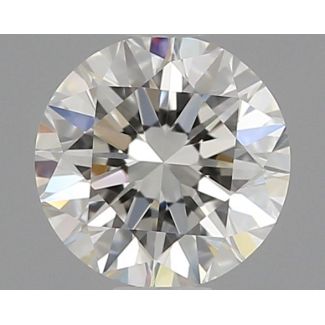 0.5 Carat Round H VVS2 EX GD GIA Natural Diamond