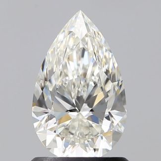 1.06 Carat Pear H IF - EX VG GIA Natural Diamond