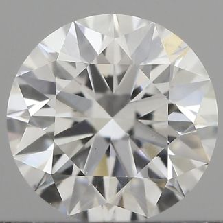 0.50 Carat Round E SI1 EX GIA Natural Diamond