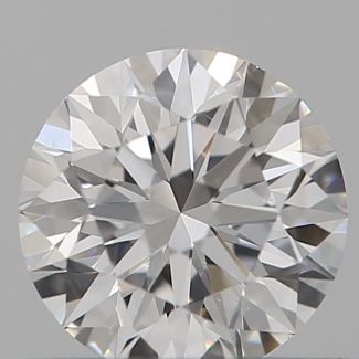 0.4 Carat Round D VS1 EX GIA Natural Diamond