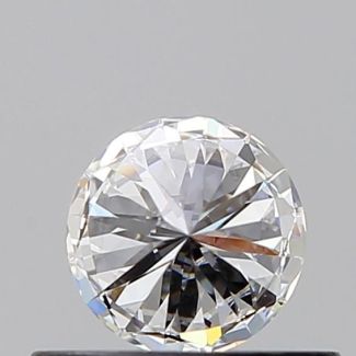 0.35 Carat Round E VVS1 EX GIA Natural Diamond