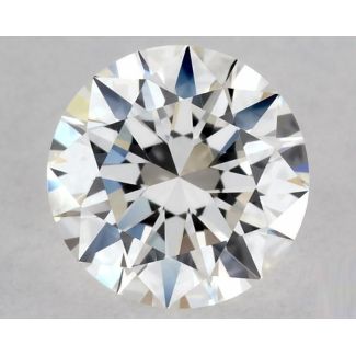 0.5 Carat Round H IF EX GIA Natural Diamond