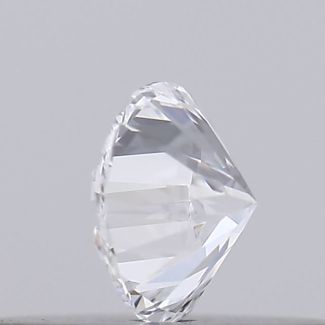 0.15 Carat Round D VVS2 EX GIA Natural Diamond