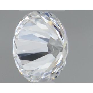 0.34 Carat Round D VS2 EX GIA Natural Diamond