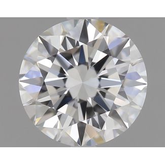 1.0 Carat Round F VVS1 EX GIA Natural Diamond