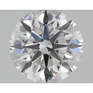 0.85 Carat Round D VVS1 EX GIA Natural Diamond