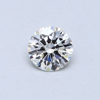 0.4 Carat Round F VS2 VG EX GIA Natural Diamond