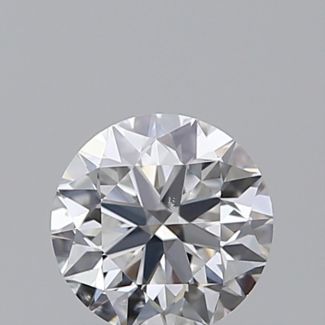 0.50 Carat Round E SI1 VG EX GIA Natural Diamond