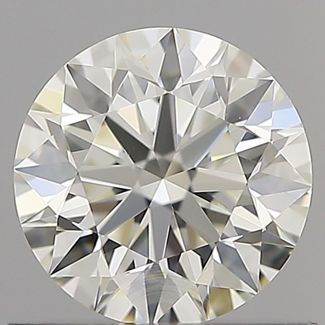 0.7 Carat Round H VVS2 EX IGI Natural Diamond