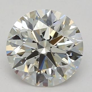 0.62 Carat Round H VS1 EX GIA Natural Diamond