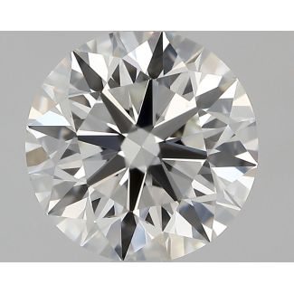 1.0 Carat Round H VVS2 EX GD GIA Natural Diamond