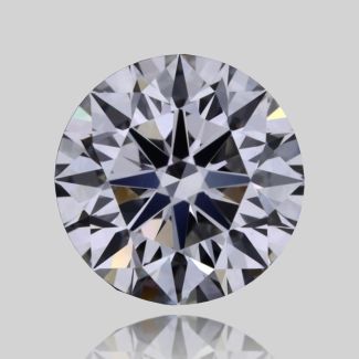 0.6 Carat Round H VS1 EX GIA Natural Diamond