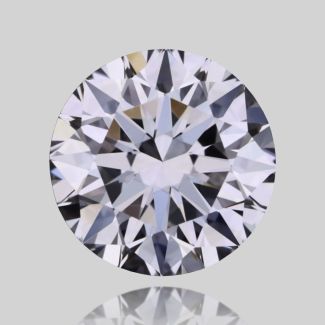 0.32 Carat Round D VVS2 EX GIA Natural Diamond