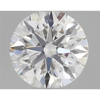 0.32 Carat Round F IF EX GIA Natural Diamond