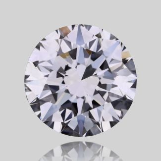 0.5 Carat Round G VVS2 EX GIA Natural Diamond