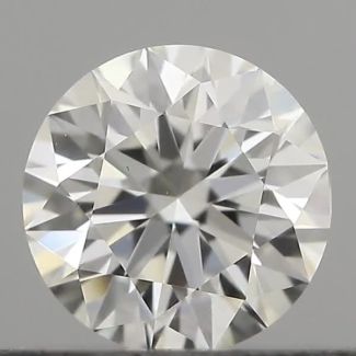 0.40 Carat Round G VS1 EX VG GIA Natural Diamond