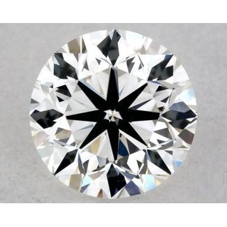 0.4 Carat Round H VVS2 VG EX GIA Natural Diamond