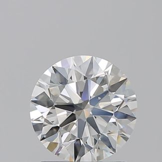 1.5 Carat Round G SI1 EX GIA Natural Diamond