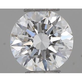 0.19 Carat Round E VVS2 VG EX GIA Natural Diamond