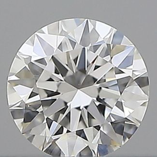 0.26 Carat Round F VS1 EX GIA Natural Diamond