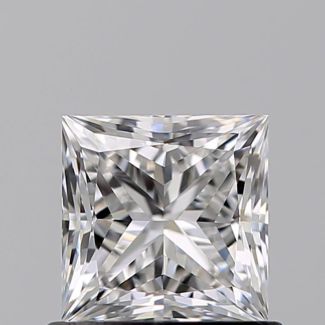 0.73 Carat Princess E VS1 - EX VG GIA Natural Diamond