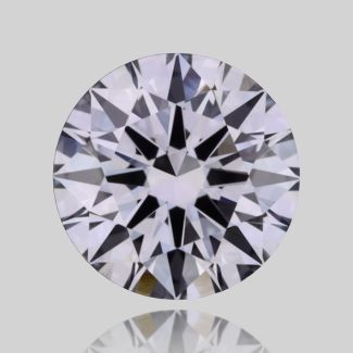 0.5 Carat Round D VVS2 EX GIA Natural Diamond