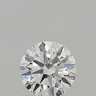 0.52 Carat Round F IF EX GIA Natural Diamond