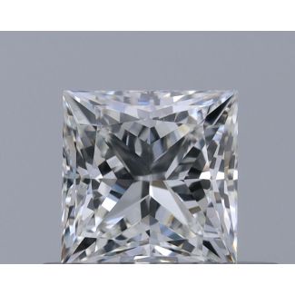 0.5 Carat Princess G VS2 - EX VG GIA Natural Diamond