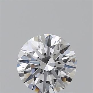 0.62 Carat Round D VVS1 EX GIA Natural Diamond