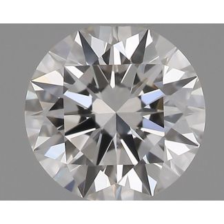 0.36 Carat Round F IF EX GIA Natural Diamond