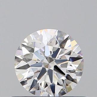 0.54 Carat Round G IF EX GIA Natural Diamond