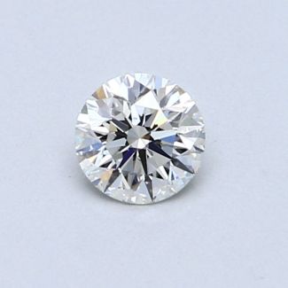 0.44 Carat Round I SI1 VG EX GIA Natural Diamond