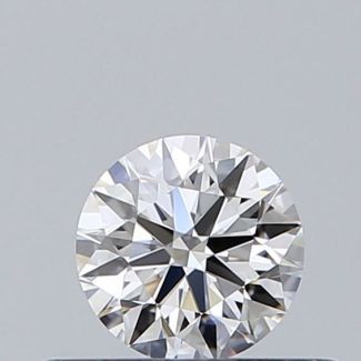 0.32 Carat Round F IF EX VG GIA Natural Diamond