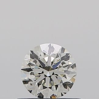 0.40 Carat Round J SI1 VG EX GIA Natural Diamond