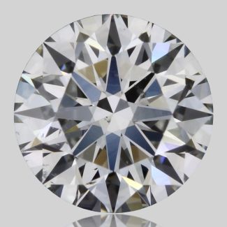 0.62 Carat Round G SI1 EX GIA Natural Diamond