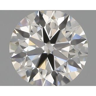 0.43 Carat Round G VVS2 EX IGI Natural Diamond